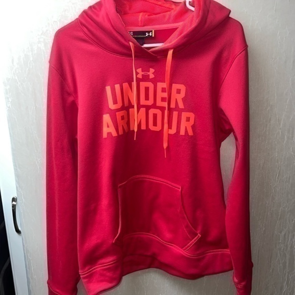 Under Armour Sweatshirt, Pink, Women L